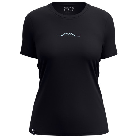 Жіноча футболка Ortovox 150 Cool Mountain T-Shirt чорний Black Raven