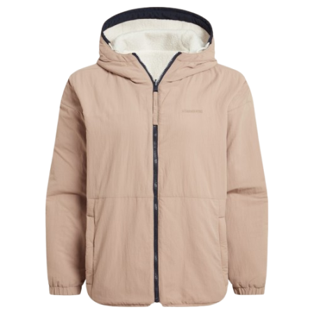 Жіноча куртка Craghoppers Longlands Rev Jacket білий/рожевий Ecr/WrmBeige