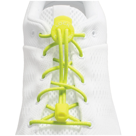 Шнурки для взуття Lock Laces Original жовтий Neon Yellow