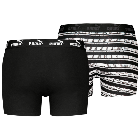 Чоловічі боксери Puma Elements Striped Boxers 2P