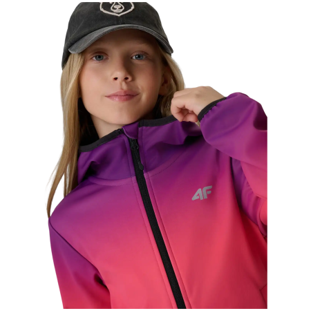 Дитяча софтшелова куртка 4F Softshell Jacket F603 Multicolour 3 Allover