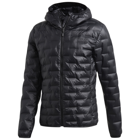 Чоловіча куртка Adidas Light Down Ho чорний Black