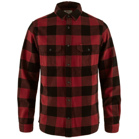 Чоловіча сорочка Fjällräven Övik Heavy Flannel Shirt M червоний/чорний Red-Black