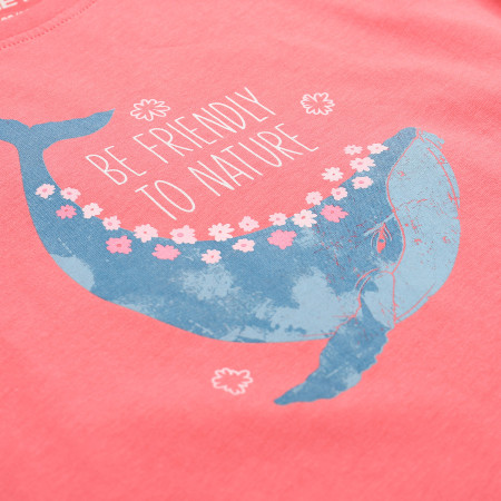 Дитяча футболка Alpine Pro Termeso 2 Coral