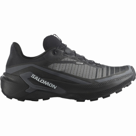 Чоловічі кросівки Salomon Genesis 2 Wide чорний Black / Black / White