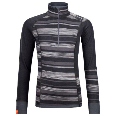 Жіноча функціональна футболка Ortovox W's 210 Supersoft Zip Neck чорний