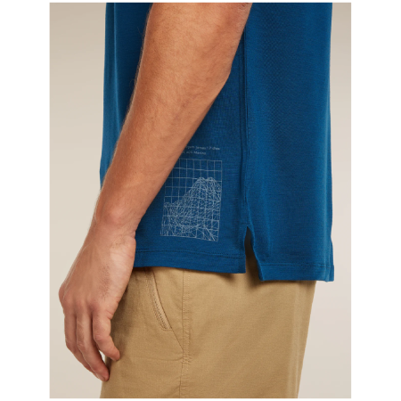 Чоловіча функціональна футболка Icebreaker Merino Blend 125 Cool-Lite™ Sphere SS Tee Beta