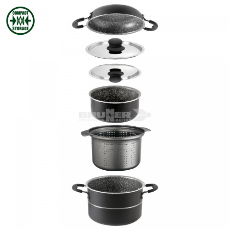 Набір посуду Brunner Pirate 7+1 22 cm