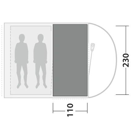 Килимок до намету Outwell Cozy Carpet Sky 2