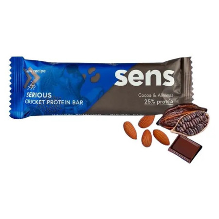 Протеїновий батончик Sens Serious Cocoa & Almonds