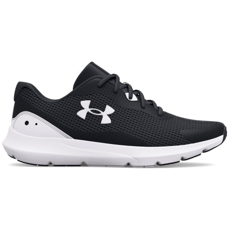 Чоловічі кросівки Under Armour Surge 3 чорний/білий