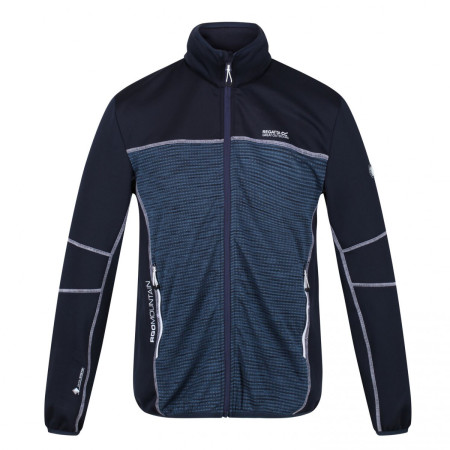 Чоловіча толстовка Regatta Yare III чорний/синій Dkdenmrl/Nvy(W)