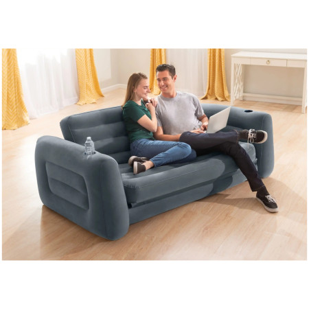 Надувне крісло Intex Pull-out Sofa