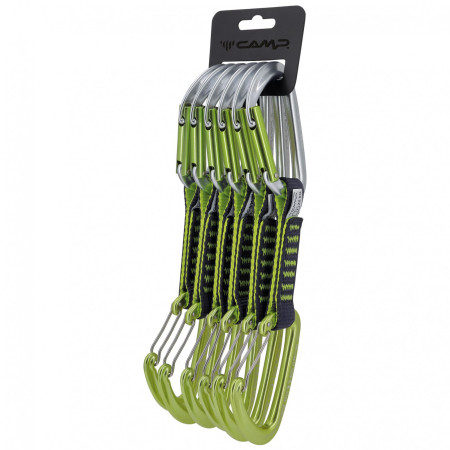 Відтяжки Camp Orbit Mixed Express 6 Pack 11 Cm зелений