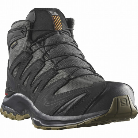 Чоловічі черевики Salomon Xa Tracker Gore-Tex чорний Black / Asphalt / Coyote Brown