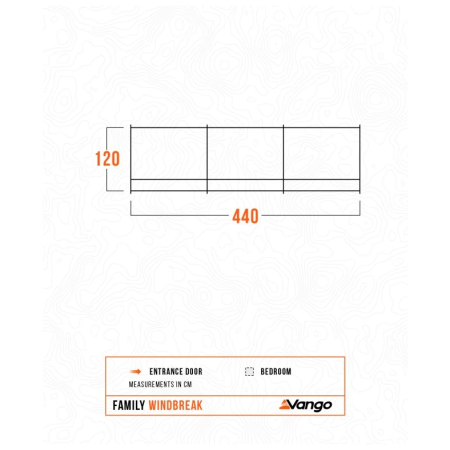 Захисна панель Vango Sentinel Family Windbreak 1Size