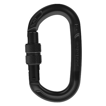 Карабін Singing Rock Oxy гвинтовий чорний