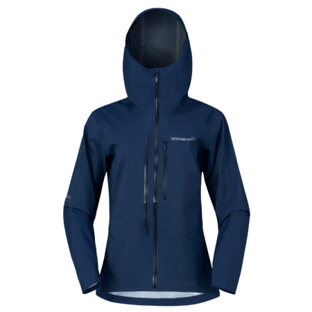 Жіноча куртка Norrona falketind dri1 Jacket синій Indigo Night