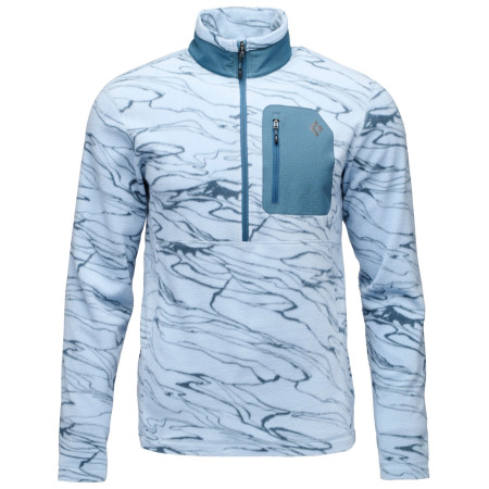Чоловіча толстовка Black Diamond Rift HZ Fleece Jacket блакитний Relief-Fog Blue-Midnight Blue
