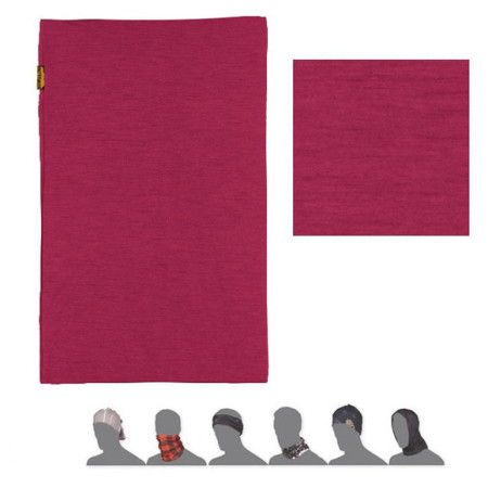 Šátek Sensor Tube Merino Wool lila lilla