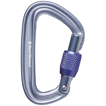 Карабін Black Diamond Liteforge Screwgate сірий Gray