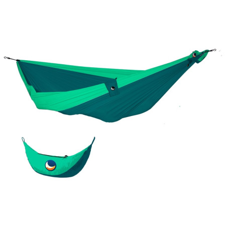 Hamaka Ticket To The Moon King Size Hammock zelená/červená Emerald / Green