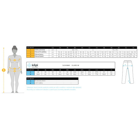 Жіночі штани Kilpi Elare-W