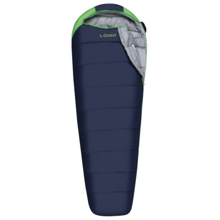 Spacák Loap Tasman černá/zelená