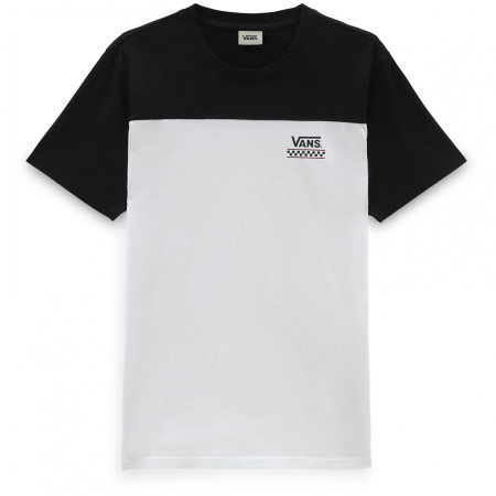 Чоловіча футболка Vans Minigrade Block Crew білий/чорний