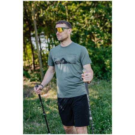 Чоловіча футболка MOOA Merino Lyolite Highlander 150 Short