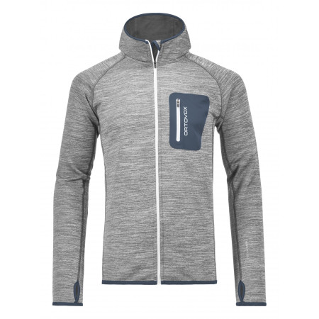 Чоловіча толстовка Ortovox Fleece Melange Hoody світло-сірий GrayBlend