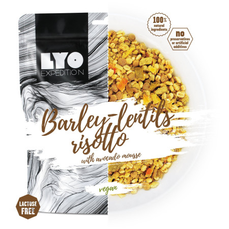 Дегідрована  їжа Lyo food Різотто з круп, сочевицею та авокадо