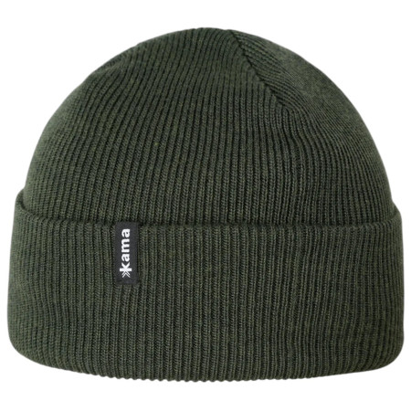 В'язана шапка Merino Kama LA05 темно-зелений dark green