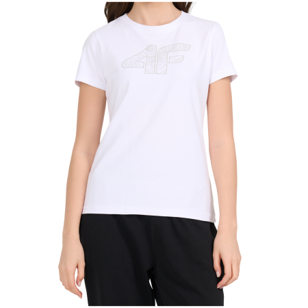 Жіноча футболка 4F Tshirt F3309 білий White