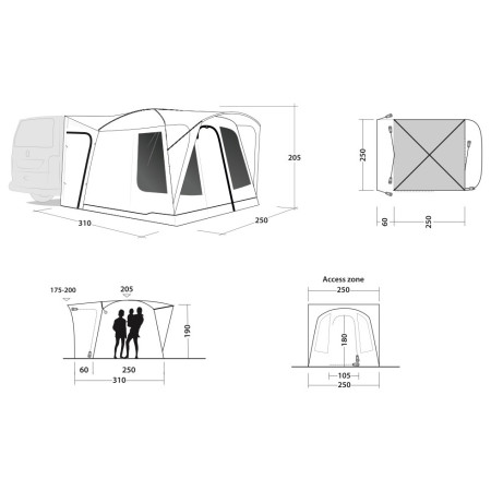 Автонамет Outwell Pine Hills