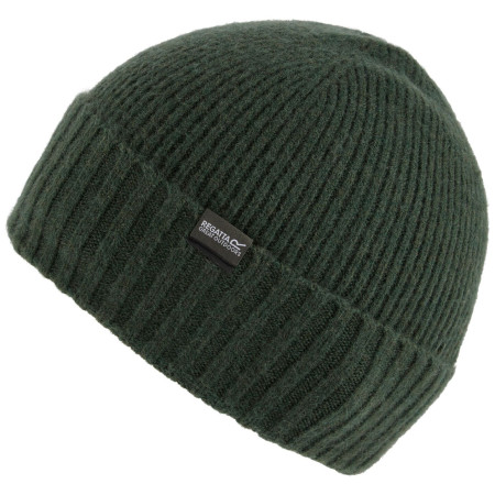 Шапка Regatta Ribbed Basic Beanie зелений Dark Khaki