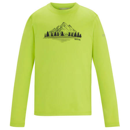 Дитяча футболка Regatta Winter Alvarado Wild Lime світло-зелений Wild Lime