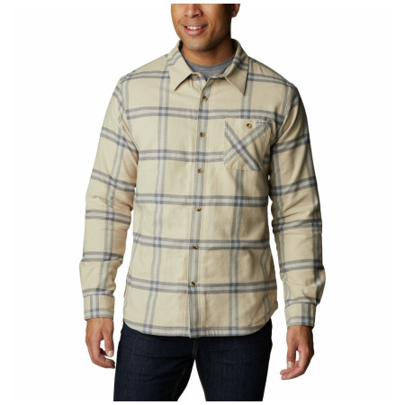 Чоловіча сорочка Columbia Cornell Woods Fleece Lined Flannel бежевий Ancient Fossil