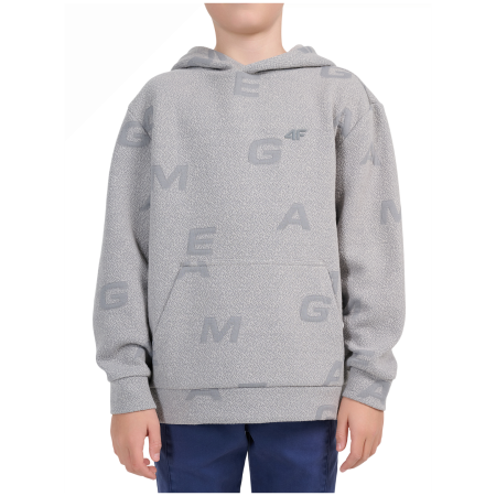 Дитяча толстовка 4F Sweatshirt M2763 Dark Grey сірий Dark Grey