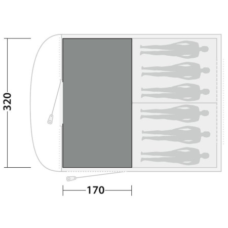 Килимок до намету Easy Camp Carpet Edendale 600
