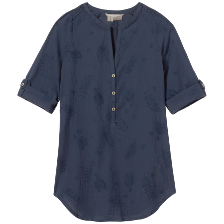 Жіноча футболка Roayal Robins Oasis Tunic II 3/4 Sleeve синій navy
