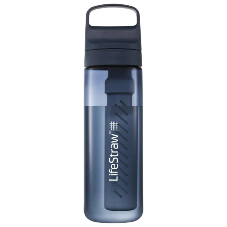 Фільтруюча пляшка LifeStraw Go 2.0 Water Filter Bottle 650 ml темно-синій Aegean Sea