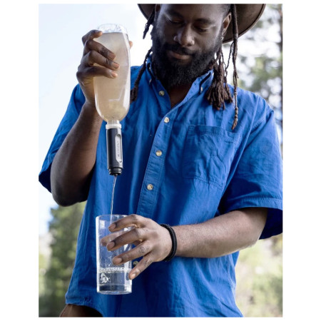 Фільтруюча пляшка LifeStraw Peak Squeeze Bottle 1L