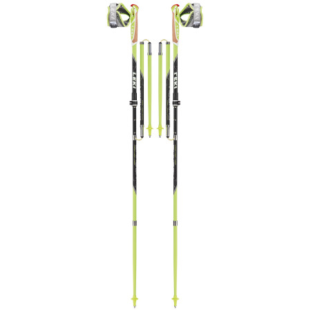 Палиці для Trail Running Leki Micro Trail Vario чорний PalegreenBlackWhite