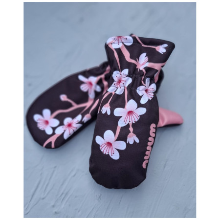 Дитячі софтшелові рукавички WAMU Pink