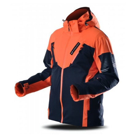 Чоловіча куртка Trimm Avalon темно-синій dark blue/signal orange