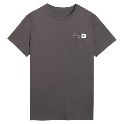 Чоловіча футболка 4F Tshirt M3131 сірий MIDDLE GREY
