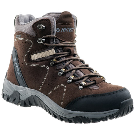 Чоловічі черевики Hi-Tec Salado Mid WP коричневий Brown/Black/DarkGray