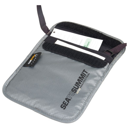 Дорожня кейс для документів Sea to Summit Neck Pouch RFID S сірий