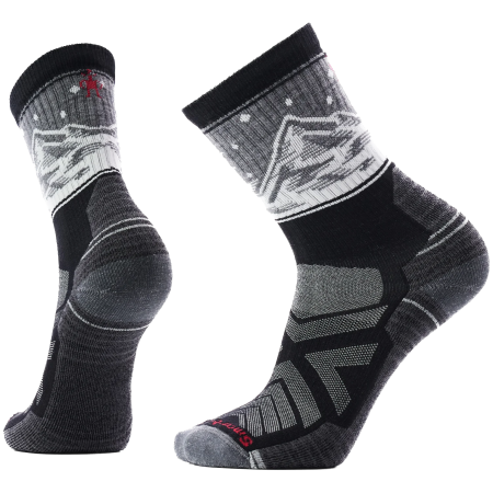 Шкарпетки Smartwool Hike Light Cushion Valley View Crew Sock чорний